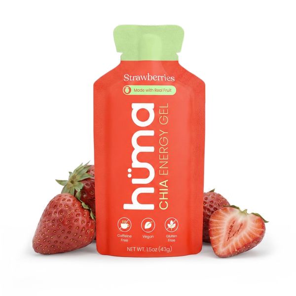 Huma Chia Energy Gel, strawberry