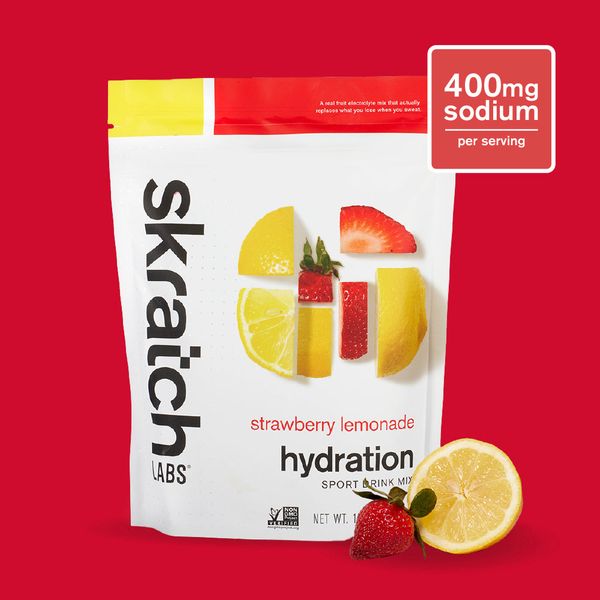Skratch Labs Hydration Sport Drink Mix, Strawberry Lemonade